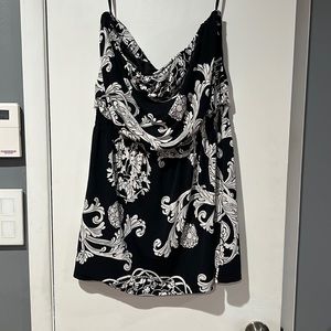 White House Black Market strapless dress